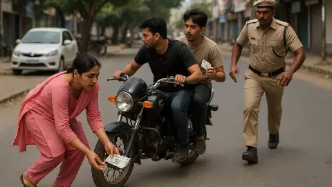 महिला से अनजाने में सड़क पर गिरे 50 हजार रुपये, बाइक सवार 2 युवक उठाकर हुए फरार; पुलिस ने किया गिरफ्तार महिला से अनजाने में सड़क पर गिरे 50 हजार रुपये, बाइक सवार 2 युवक उठाकर हुए फरार; पुलिस ने किया गिरफ्तार