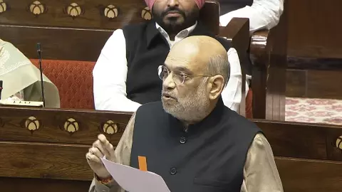 अगर वंदे मातरम् न तोड़ा जाता तो देश का बंटवारा नहीं होता... राज्यसभा में कांग्रेस पर जमकर बरसे अमित शाह- भाषण की 10 बड़ी बातें