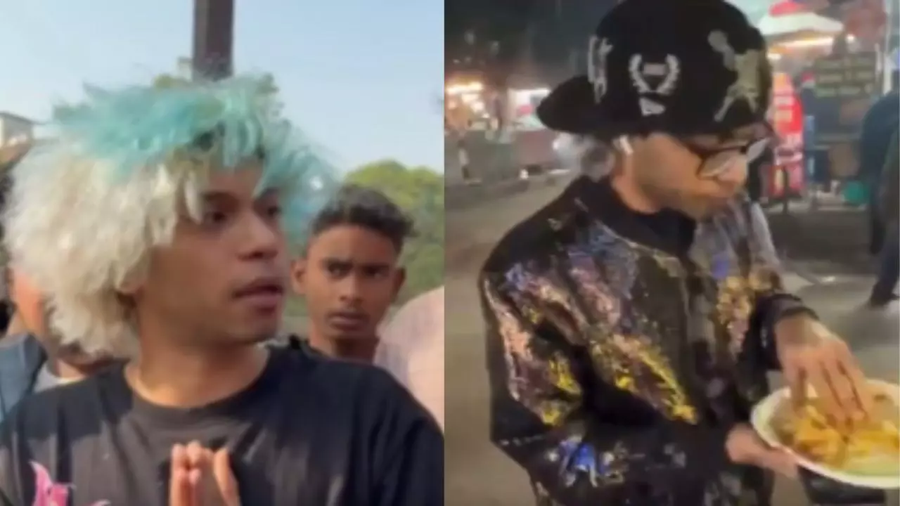 गाय को चिकन मोमोज खिलाने वाले युवक की जमकर पिटाई, वीडियो वायरल होने पर बोले यूजर्स- कितनी गाय रोज प्लास्टिक...