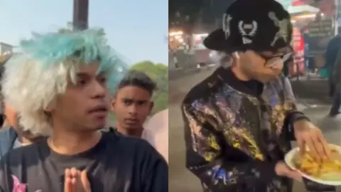 गाय को चिकन मोमोज खिलाने वाले युवक की जमकर पिटाई, वीडियो वायरल होने पर बोले यूजर्स- कितनी गाय रोज प्लास्टिक... गाय को चिकन मोमोज खिलाने वाले युवक की जमकर पिटाई, वीडियो वायरल होने पर बोले यूजर्स- कितनी गाय रोज प्लास्टिक...