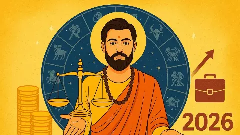 Tula Rashifal 2026: तुला राशि वालों के लिए कैसा रहेगा साल 2026? जानें करियर-कारोबार और आर्थिक स्थिति समेत सबकुछ Tula Rashifal 2026: तुला राशि वालों के लिए कैसा रहेगा साल 2026? जानें करियर-कारोबार और आर्थिक स्थिति समेत सबकुछ