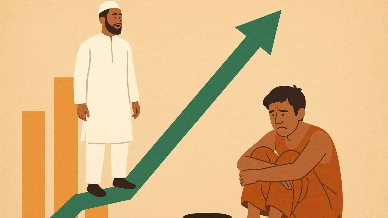 भारत में गरीबी का नया सच: मुसलमानों में गरीबी हिंदुओं से कम, पनगढ़िया रिपोर्ट ने बदली पुरानी धारणा
