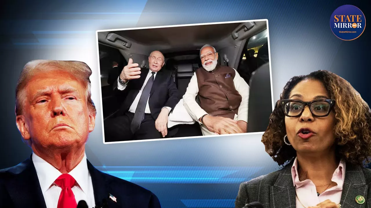 पुतिन-मोदी की वायरल सेल्‍फी पर परेशान क्‍यों हैं अमेरिकी महिला लॉ मेकर , कहा - ट्रंप ने तो भारत को रूस...