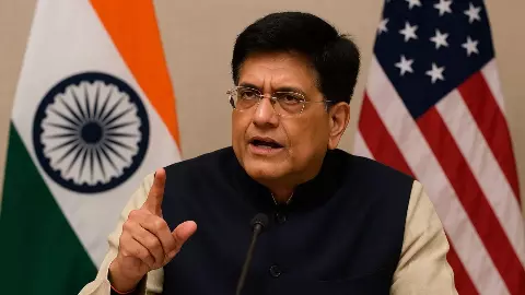 अमेरिका ने कहा बेस्ट ऑफर… तो साइन किस बात का इंतज़ार? पीयूष गोयल का तराशी हुई चोट वाला सवाल! अमेरिका ने कहा बेस्ट ऑफर… तो साइन किस बात का इंतज़ार? पीयूष गोयल का तराशी हुई चोट वाला सवाल!