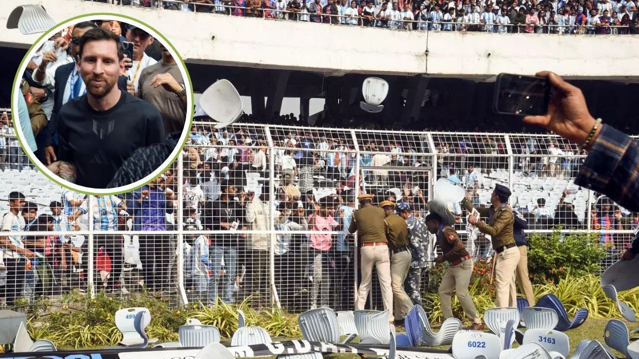 Messi को देखने आए, अफरा-तफरी देख गए! कोलकाता के साल्ट लेक स्टेडियम में हंगामा, ममता बनर्जी ने मांगी माफी - 10 बातें