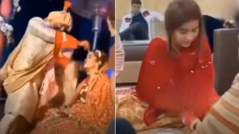 मांग भरते हुए तो निभाते हुए पति संग शादी की रस्म... शिप्रा शर्मा का पहली शादी का वीडियो सोशल में मचा रहा बवाल मांग भरते हुए तो निभाते हुए पति संग शादी की रस्म... शिप्रा शर्मा का पहली शादी का वीडियो सोशल में मचा रहा बवाल