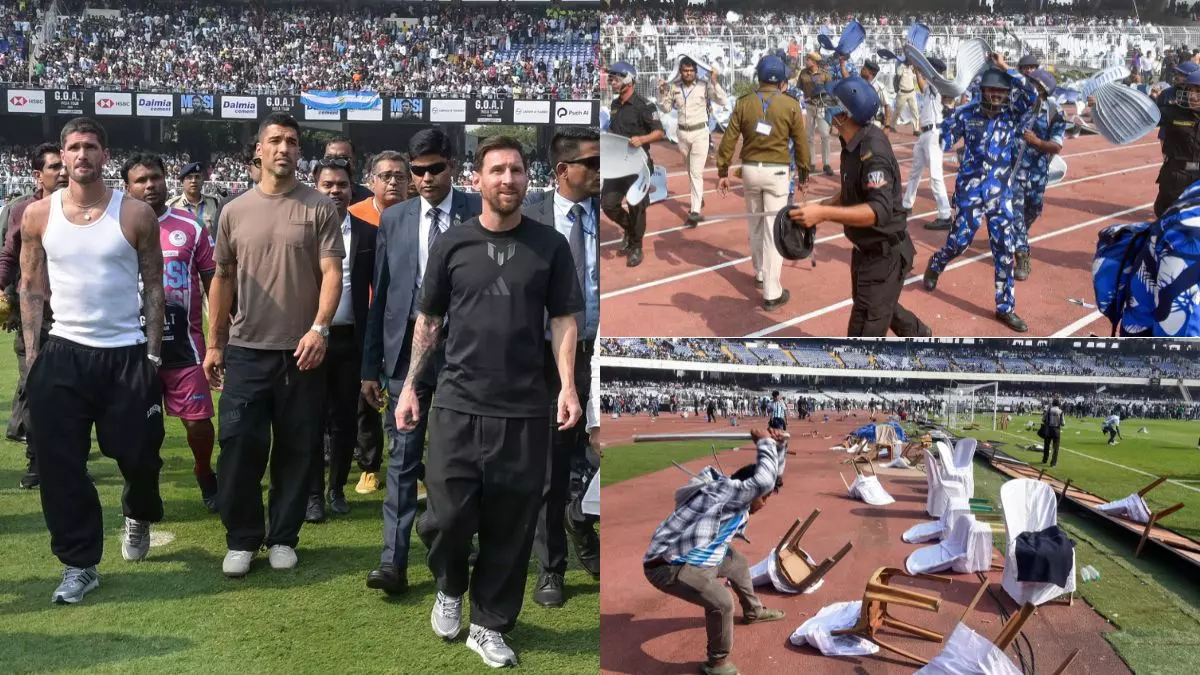 कोलकाता के साल्ट लेक स्टेडियम में मेसी के कार्यक्रम में कैसे मची अफरा-तफरी? जानिए इनसाइड स्टोरी
