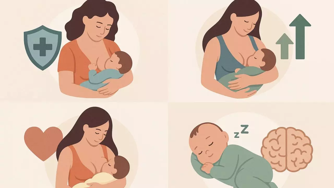 शिशु को पहले 6 महीने सिर्फ स्तनपान, मां के लिए भी है जरूरी