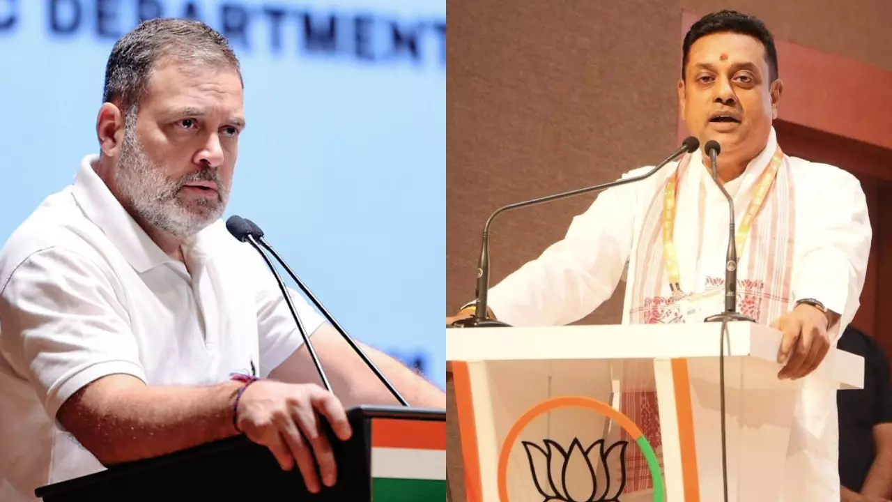 टी-शर्ट पहनने वाला खादी पर देता है लेक्चर, Congress Rally पर भड़के Sambit Patra, कहा - ‘राहुल का असली चेहरा…’