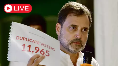 Aaj Ki Taaza Khabar Live News: वोट चोरी के खिलाफ दिल्ली के रामलीला मैदान में राहुल गांधी की महारैली आज Aaj Ki Taaza Khabar Live News: वोट चोरी के खिलाफ दिल्ली के रामलीला मैदान में राहुल गांधी की महारैली आज