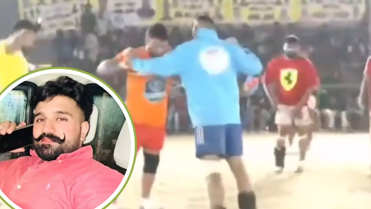 कबड्डी मैच के बीच चली गोलियां! मोहाली में टूर्नामेंट के दौरान खिलाड़ी पर जानलेवा हमला, इलाके में मची अफरा-तफरी- VIDEO