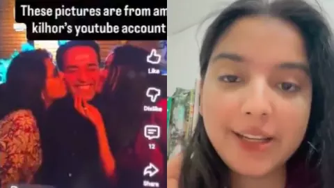 अमित किल्होर अपनी छात्रा के साथ Kiss... प्रोफसर पर आरोप लगाने वाली DU स्टूडेंट का एक और वीडियो हो रहा Viral अमित किल्होर अपनी छात्रा के साथ Kiss... प्रोफसर पर आरोप लगाने वाली DU स्टूडेंट का एक और वीडियो हो रहा Viral