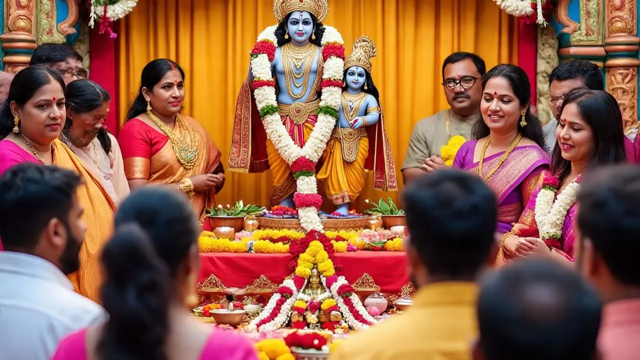 Radha Ashtami 2024 : जाने क्यों साल में एक बार होते हैं राधा रानी के चरण के दर्शन?