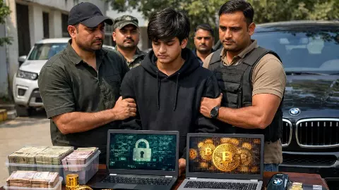 5वीं तक पढ़ाई, 17 की उम्र में बना क्रिप्टो साइबर फ्रॉड का मास्टरमाइंड, STF ने ऐसे करोड़ों की संपत्ति के साथ दबोचा