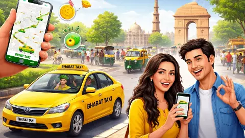 Ola-Uber को टक्कर देगा भारत टैक्सी ऐप, कैसे काम करेगा और दिल्ली वालों को क्या होंगे बड़े फायदे?