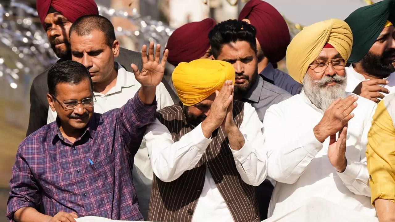 पंजाब में फिर चली झाड़ू, AAP की बम्पर जीत से गद-गद हुए अरविंद केजरीवाल; कर दी बड़ी घोषणा