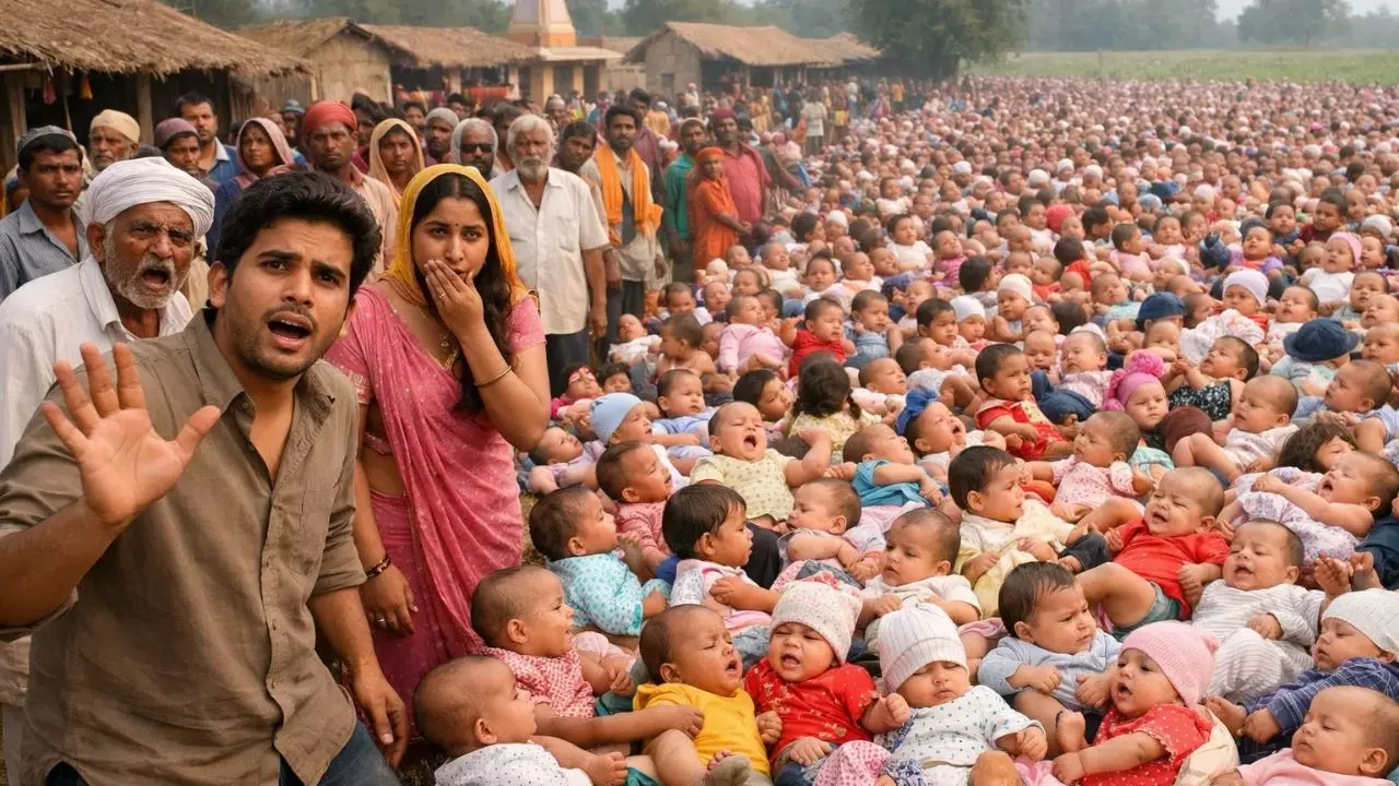 गजब झोल है भाई! गांव की आबादी है 1500, 3 महीने में पैदा हो गए 27 हजार से ज्‍यादा बच्‍चे