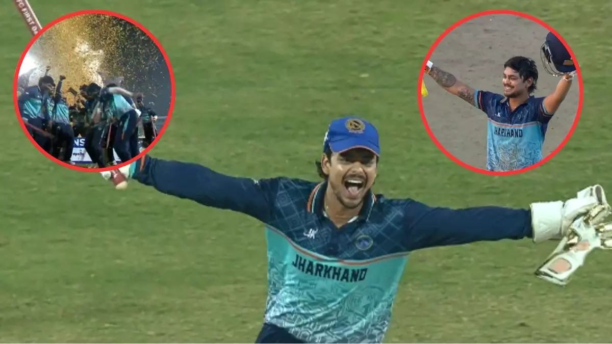 अपनी कप्तानी में झारखंड को पहली बार बनाया SMAT चैंपियन, 59 गेंद में जड़े 101 रन... अब भी ईशान किशन को नजरअंदाज किया जाएगा?