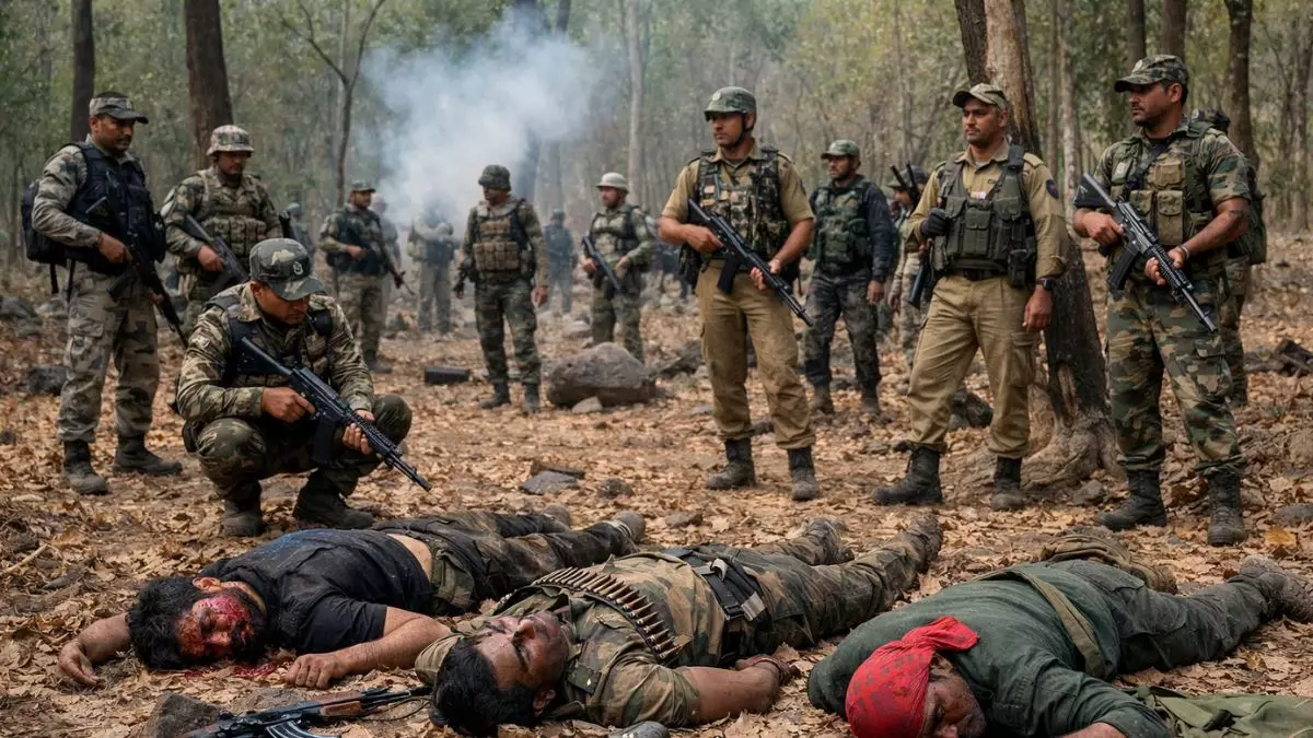छत्तीसगढ़ में नक्सलियों पर करारा प्रहार, सुकमा में महिला नक्सली समेत तीन मारे गए; 2025 में अब तक 284 माओवादी हुए ढेर