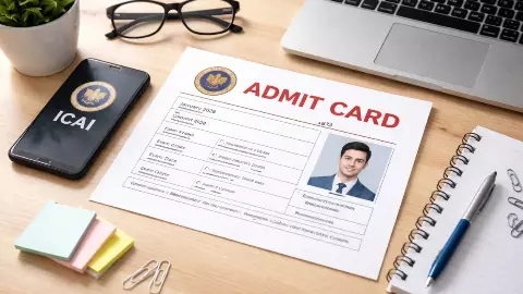 ICAI CA जनवरी 2026 परीक्षा का एडमिट कार्ड जारी, कैसे करें डाउनलोड? जानें एग्जाम डेट, सेंटर और टाइमिंग की पूरी डिटेल ICAI CA जनवरी 2026 परीक्षा का एडमिट कार्ड जारी, कैसे करें डाउनलोड? जानें एग्जाम डेट, सेंटर और टाइमिंग की पूरी डिटेल