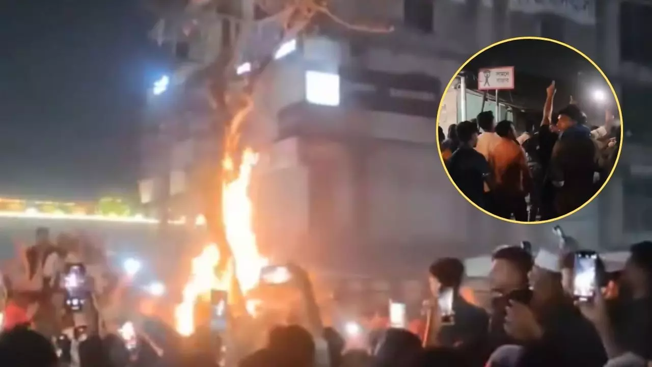 ईशनिंदा की आड़ में दरिंदगी! हिंदू युवक की मॉब लिंचिंग, पहले मारा फिर पेड़ से लटकाकर जला दिया | Video