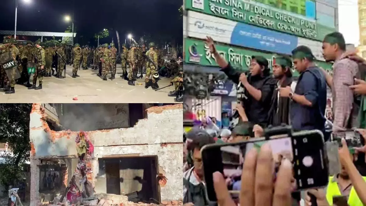 बांग्लादेश में हालात बेकाबू! उस्मान हादी की मौत के बाद ढाका में हिंसा और आगजनी, हिंदू और मीडिया निशाने पर- TOP UPDATES