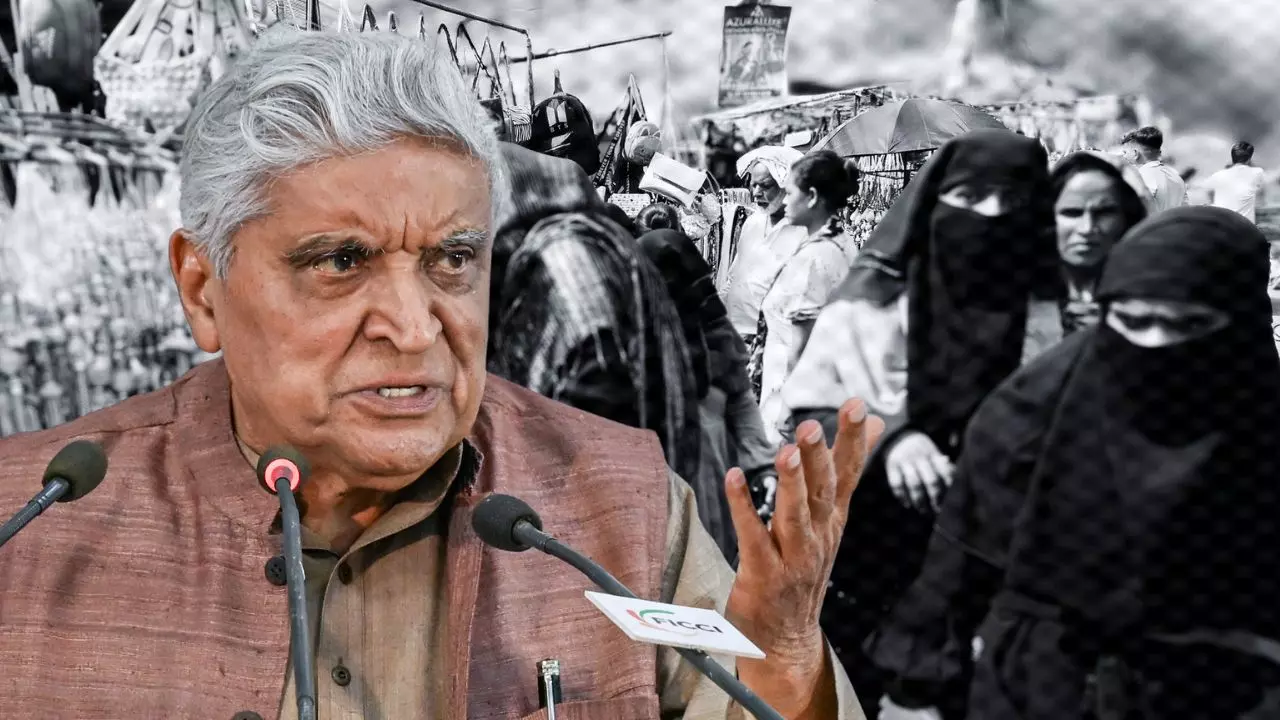 Javed Akhtar का बुर्के पर सवाल, महिला को अपने चेहरे से शर्म क्यों आनी चाहिए?