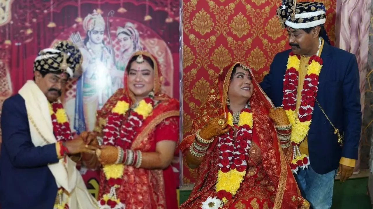 सियासी सरहदें लांघकर बंधा रिश्ता, भाजपा नेता दीपक जोशी ने कांग्रेस की पल्लवी से की शादी; खूब हो रही चर्चा