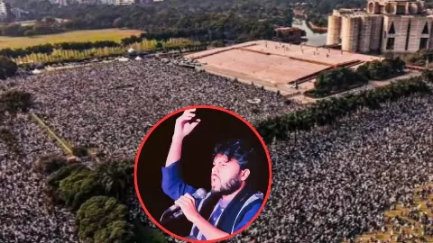 ‘बिद्रोही कवि’ के साथ ‘बिप्लोबी नेता’?  काज़ी नज़रुल इस्लाम के बगल में उस्मान हादी को दफनाए जाने पर बांग्लादेश में मचा बवाल