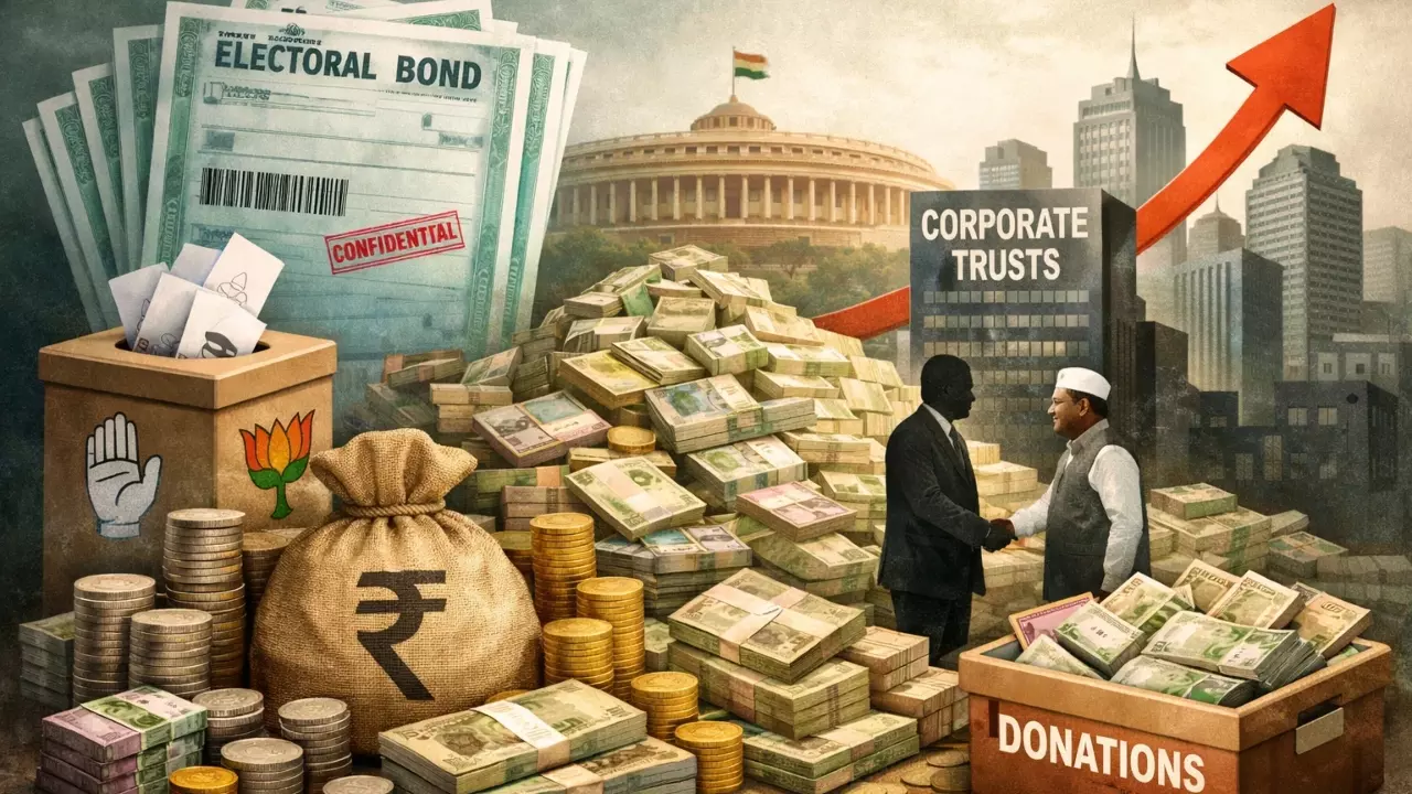 चुनाव बॉन्ड रद्द होने के बाद इलेक्टोरल ट्रस्टों के जरिए पॉलिटिकल पार्टी के खातों में जा रहे पैसे, किसने दिया सबसे ज्यादा चंदा?