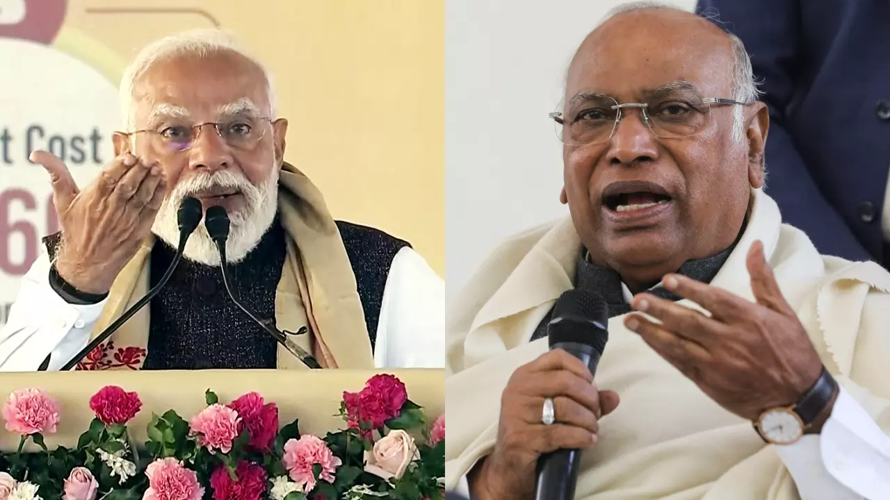 PM मोदी के ‘घुसपैठिए’ बयान पर सियासी संग्राम, खड़गे ने पूछा - सरकार आपकी, दोषी कांग्रेस कैसे?