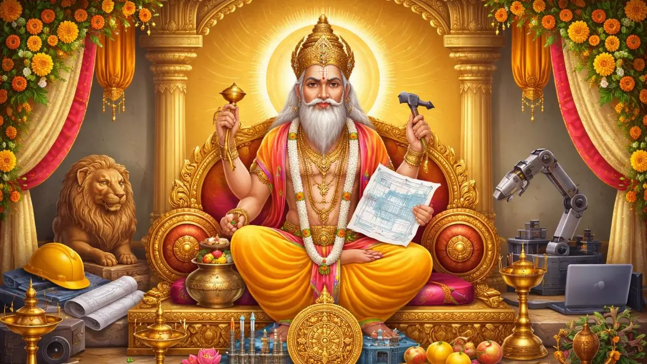 Vishwakarma Puja 2024 : इंजीनियर, मकैनिक, कारिगरों के लिए विश्वकर्मा का खास महत्व, जानें पूजन विधि और तिथि