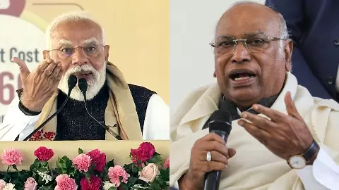 PM मोदी के ‘घुसपैठिए’ बयान पर सियासी संग्राम, खड़गे ने पूछा - सरकार आपकी, दोषी कांग्रेस कैसे?