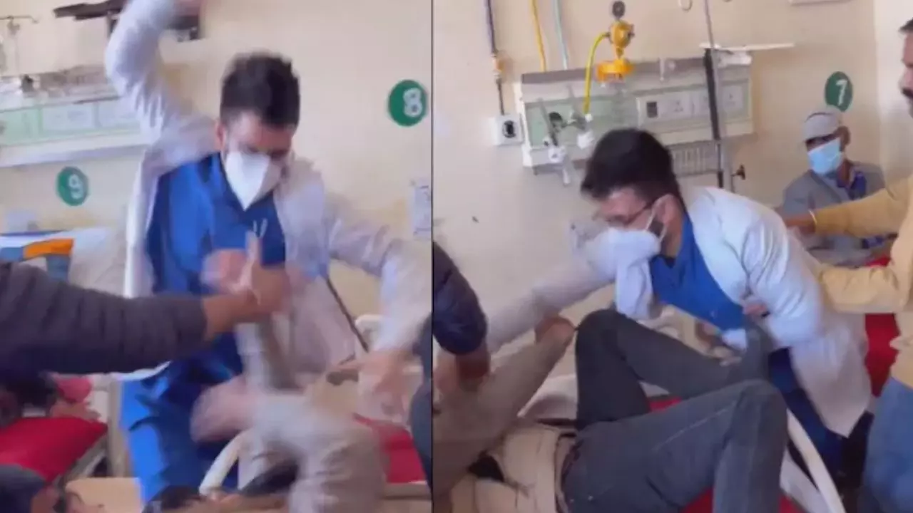 डॉक्टर बना यमराज! IGMC शिमला में डॉक्टर और मरीज के बीच चले लात-घूंसे- Video Viral