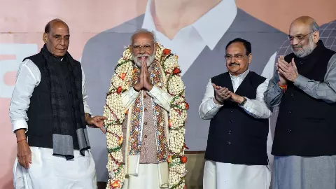 इलेक्टोरल बॉन्ड खत्म, लेकिन बीजेपी की तिजोरी पर नहीं कोई असर; साल भर बाद भी चंदा 50% बढ़कर ₹6,088 करोड़ पहुंचा