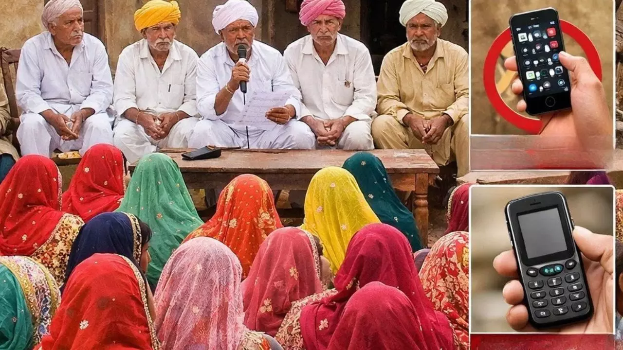 नहीं चाहिए स्‍मार्टफोन चलाने वाली मां-बहन या बेटी-बहू, राजस्थान के इन गांवों में पंचायत का अजब फरमान; सिर्फ कीपैड फोन की इजाजत