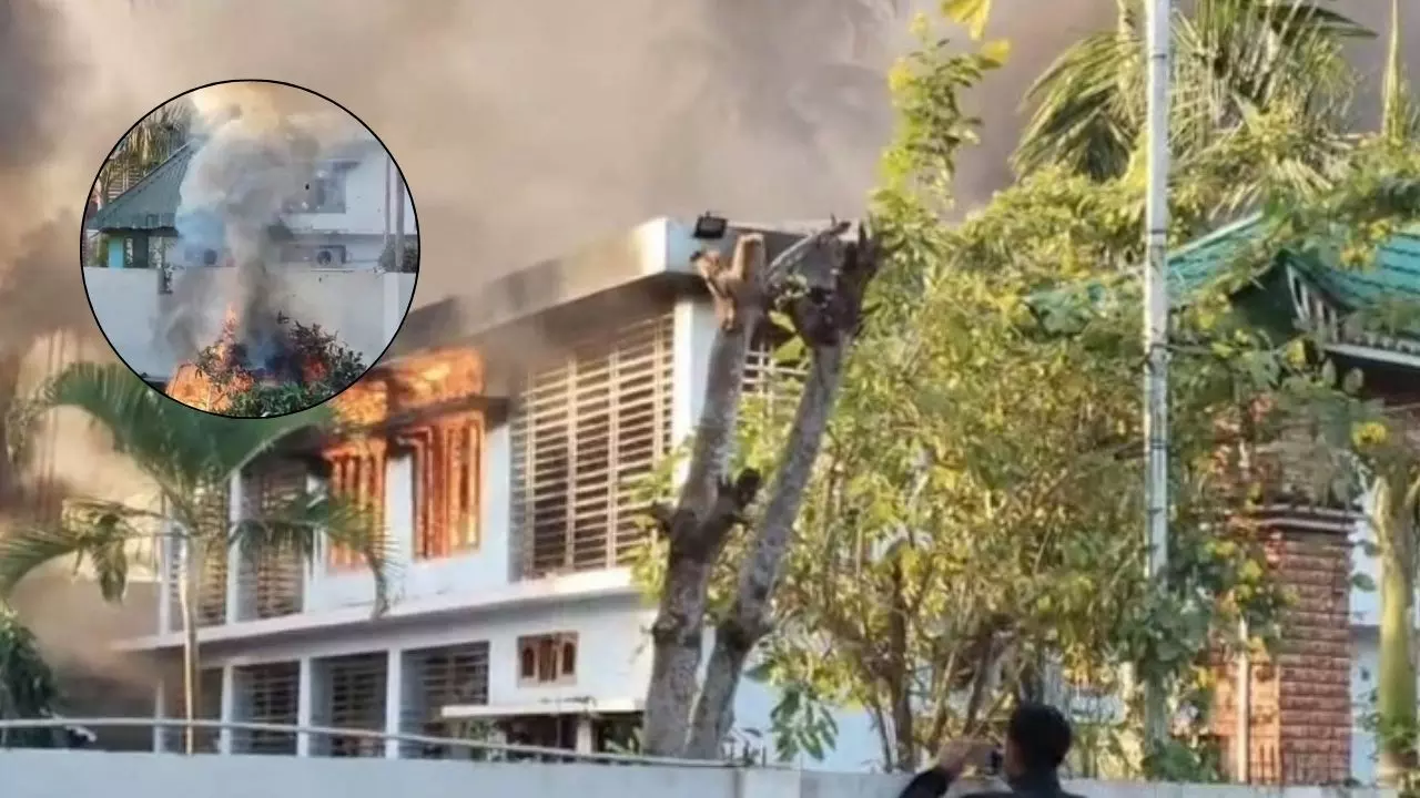 चरागाह जमीन का विवाद बना बारूद! पश्चिम कार्बी आंगलोंग में भीड़ ने जलाया भाजपा नेता का घर, पुलिस-CRPF तैनात