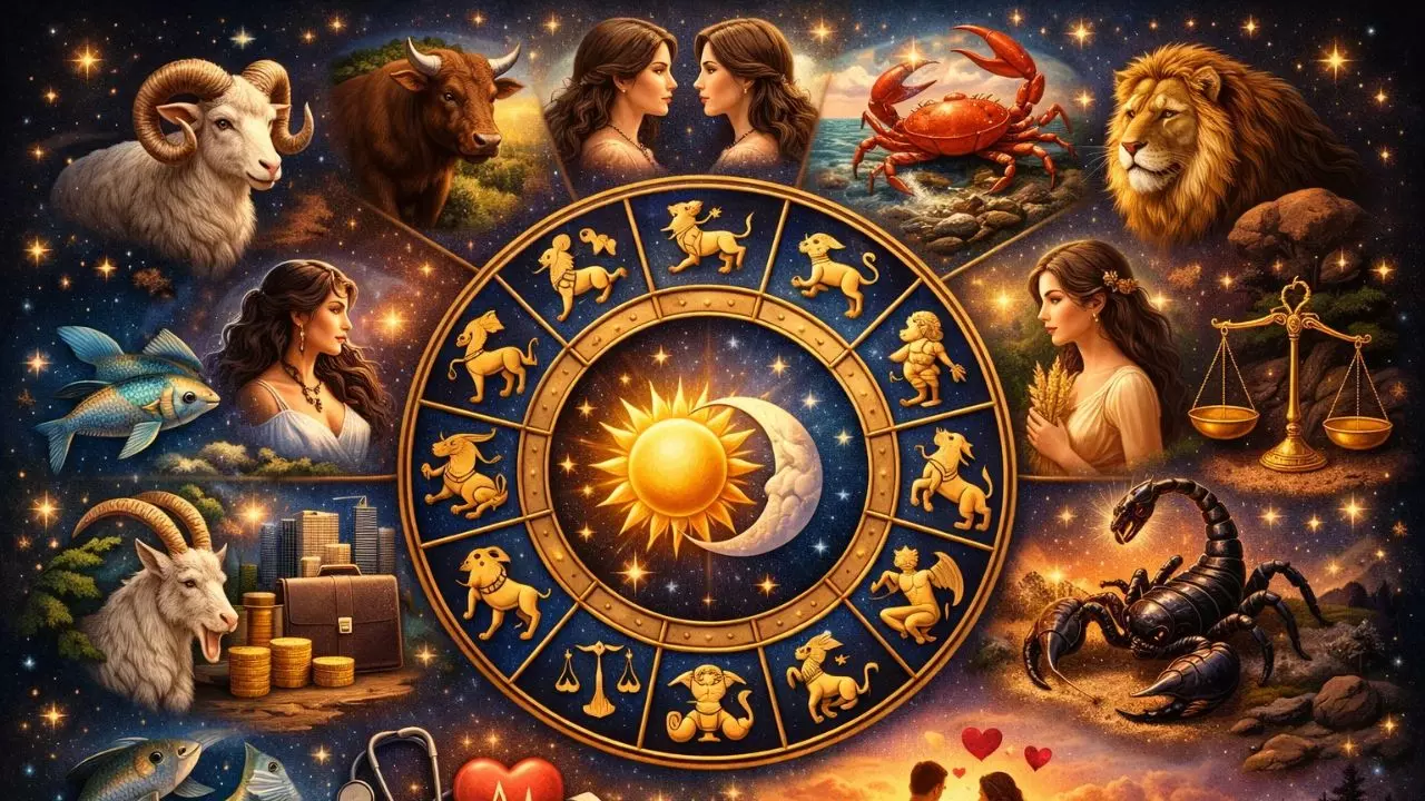 राशिफल 24 दिसंबर 2025 : लव लाइफ के लिए कैसा रहेगा बुधवार, नौकरी-पैसा-सेहत को लेकर जानें सभी 12 राशियों का हाल