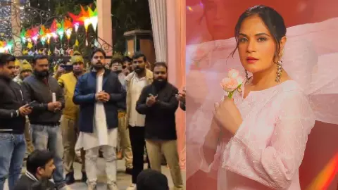 खुद के फेस्टिवल पर कर लो...यूपी में चर्च के बाहर हनुमान चालीसा गाने वालों पर भड़की Richa Chadha