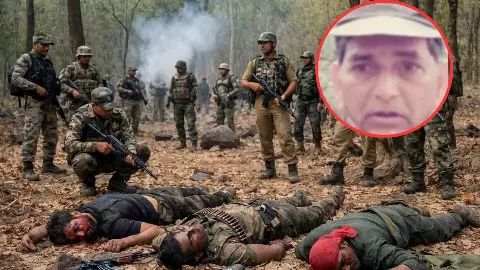 1.1 करोड़ का इनामी, माओवादियों का प्रशासनिक और रणनीतिक दिमाग.... मिलिए गणेश उइके से, जिसे एनकाउंटर में सुरक्षा बलों ने किया ढेर 1.1 करोड़ का इनामी, माओवादियों का प्रशासनिक और रणनीतिक दिमाग.... मिलिए गणेश उइके से, जिसे एनकाउंटर में सुरक्षा बलों ने किया ढेर