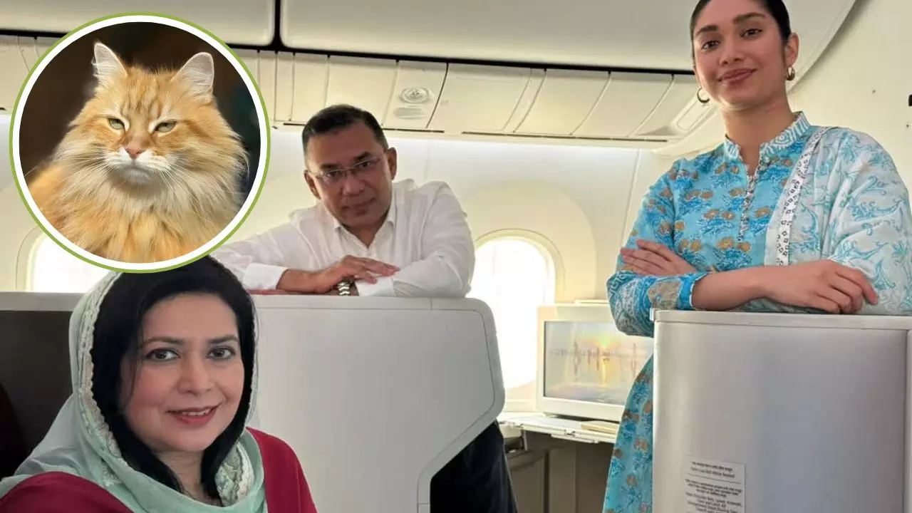 तारिक रहमान के साथ बांग्लादेश लौटी खास सदस्य जेबू कौन? सोशल मीडिया पर खूब हो रही चर्चा