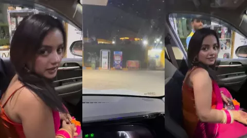 हेलमेट नहीं पहने हो, पेट्रोल नहीं मिलेगा... कार चला रहे पति से बोली पत्नी, वीडियो जमकर हो रहा वायरल; लोग बोले- डीजल ले लो मैडम