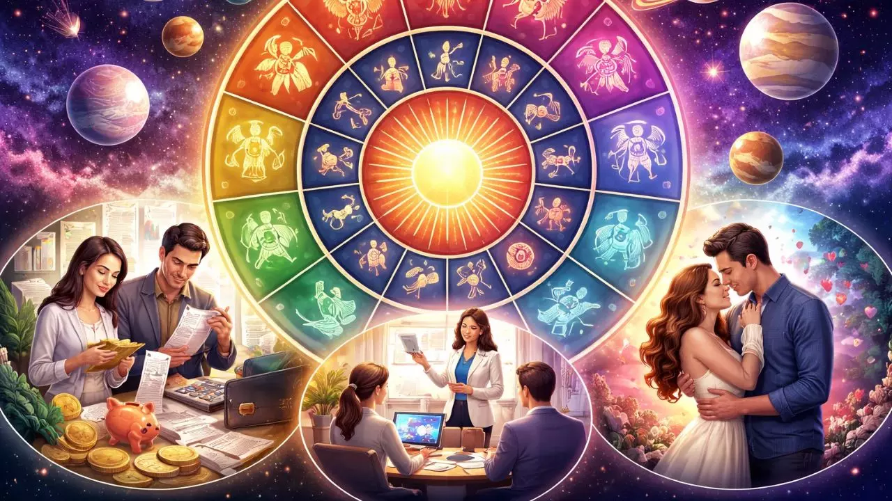 राशिफल 4 जनवरी 2026: किसकी खुलेगी किस्मत, किसे रहना होगा सावधान? मेष से मीन तक जानें आज का भाग्य