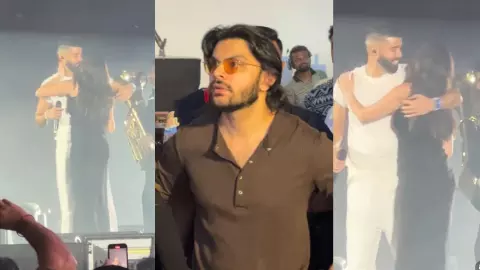 थोड़ी दूरी बना लो.... AP Dhillon ने स्टेज पर Tara Sutaria को गले लगाकर किया किस, बॉयफ्रेंड गुस्से से तिलमिलाए Veer Pahariya