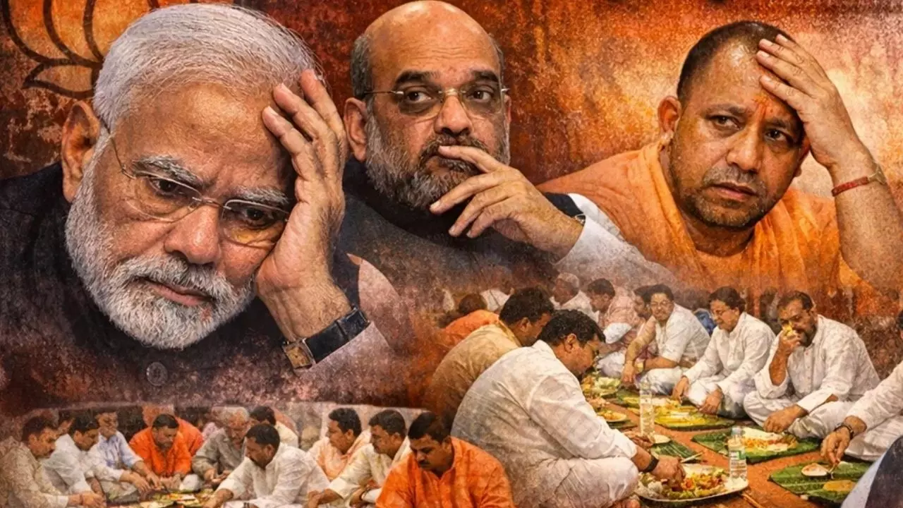 ब्राह्मण विधायकों के सहभोज से BJP का बिगड़ा ज़ायका, पंकज चौधरी की चेतावनी के बाद बदल सकता है 2027 का खेल?