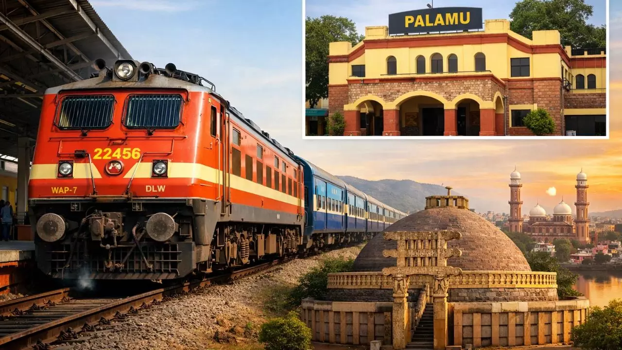 पलामू को मिली बड़ी रेल सौगात, भोपाल जाना अब होगा आसान; जानें सप्ताह में कितने दिन चलेगी ट्रेन