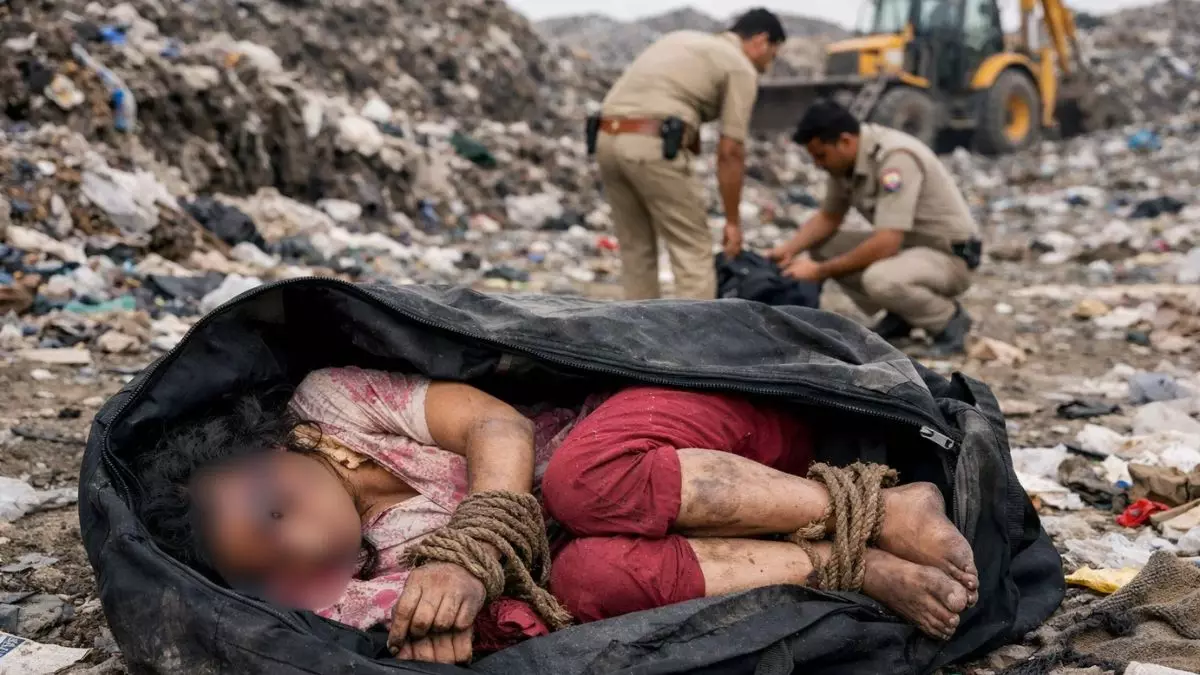 हाथ-पैर बंधे, चेहरे पर जलने के निशान... कौन थी वह युवती, जिसका शव नोएडा के डंपिंग यार्ड में बैग में मिला? पुलिस खंगाल रही CCTV फुटेज