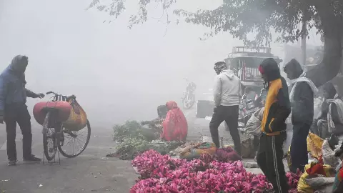 दिल्ली-एनसीआर में पड़ रही कड़ाके की ठंड, हरियाणा-राजस्थान में शीतलहर का कहर; 5-8 डिग्री तक गिरा न्यूनतम तापमान