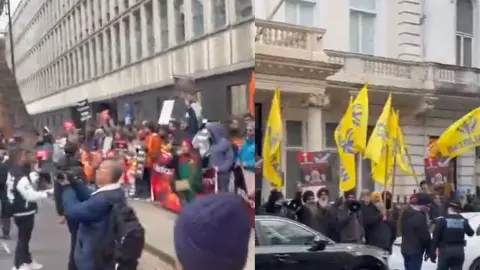 बांग्लादेश के सपोर्ट में आए खालिस्तानी संगठन, लंदन में मचा बवाल; क्या देश तोड़ने के मुद्दे पर हुए एकजुट?