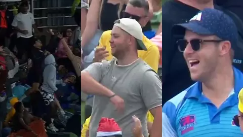 2 मैच, 3 कैच और 3 करोड़पति! SA20 लीग में बैक टू बैक फैंस ने एक हाथ से पकड़े कैच, जीते 1.08 करोड़ रुपये- देखें वीडियो